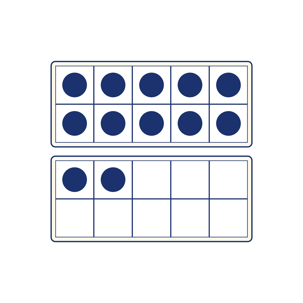 Ten Frame — 12 (Twelve)