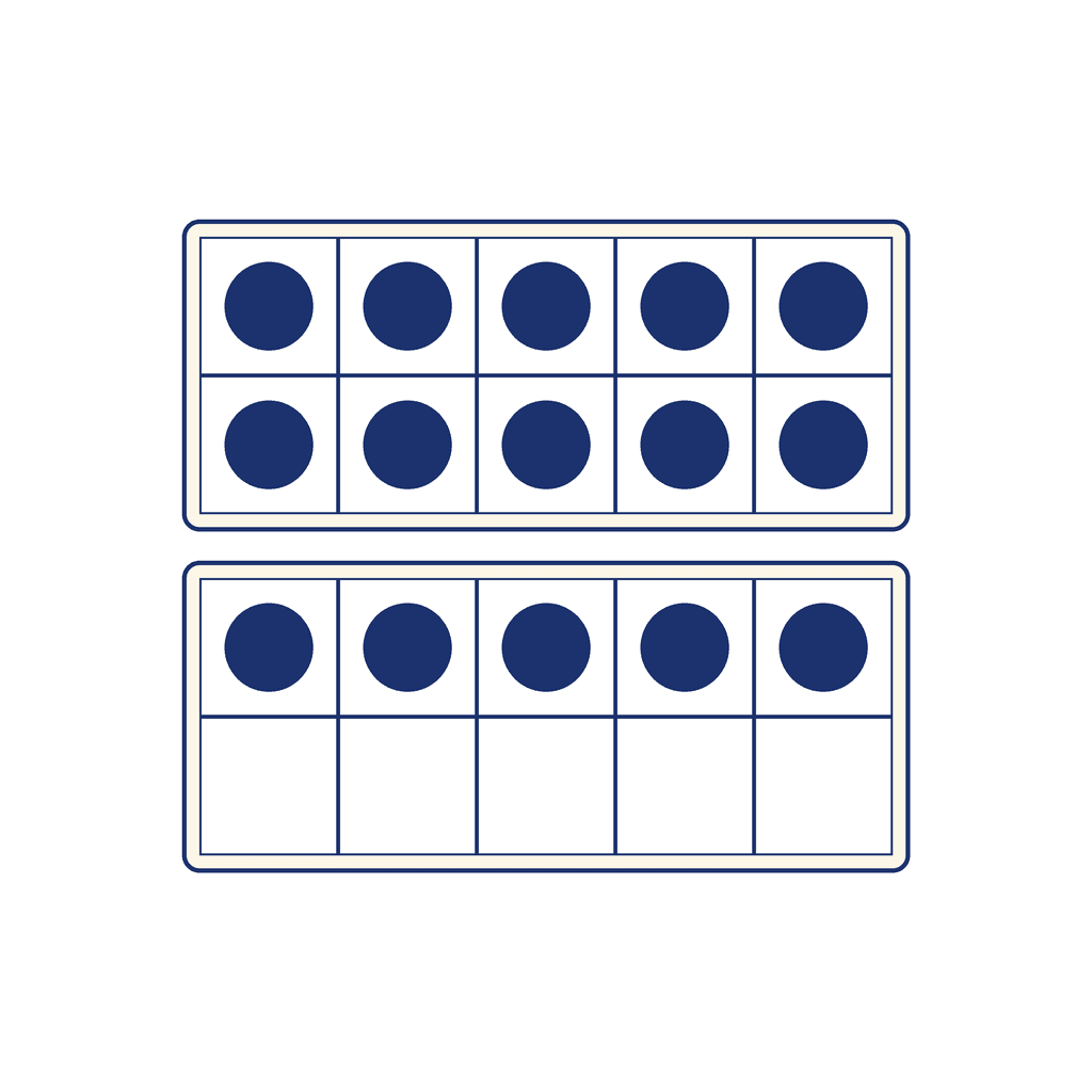Ten Frame — 15 (Fifteen)