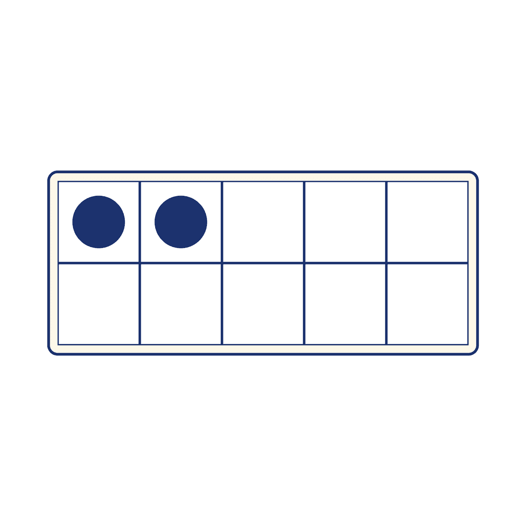 Ten Frame — 2 (Two)