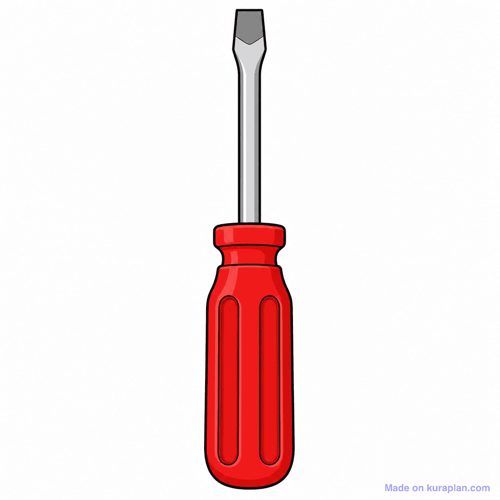 Tool Screwdriver Flathead