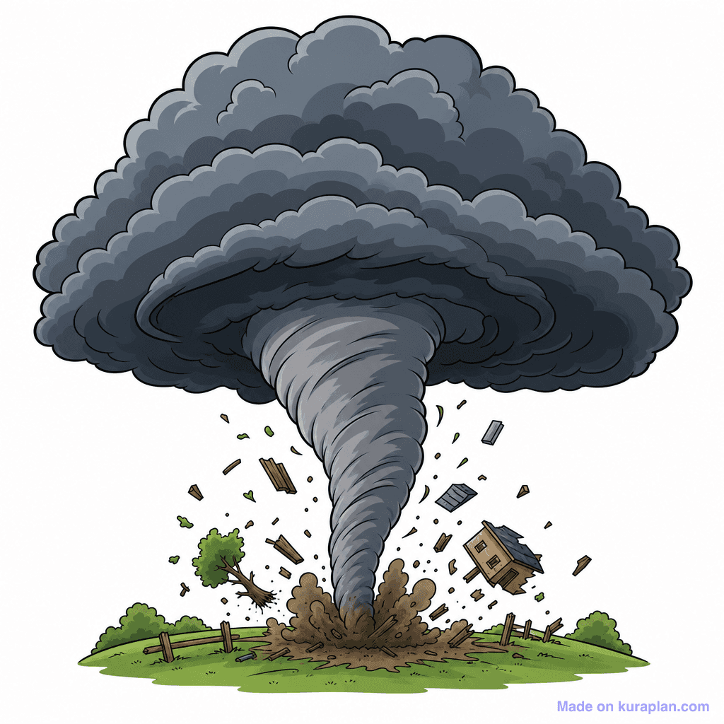 Tornado Funnel Diagram