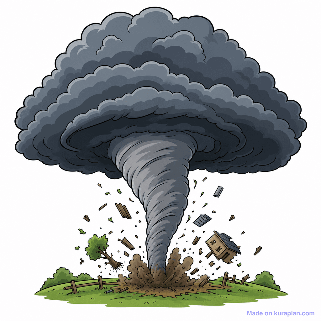 Tornado Funnel Diagram