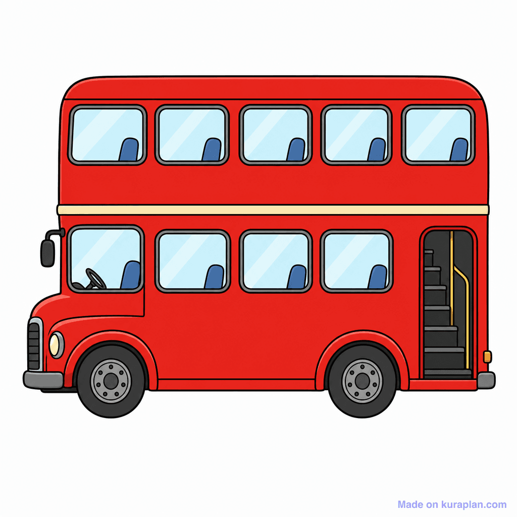 Transport Double Decker Bus