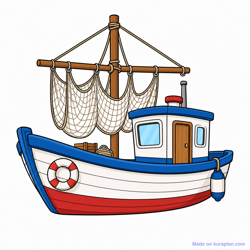 Transport Fishing Boat