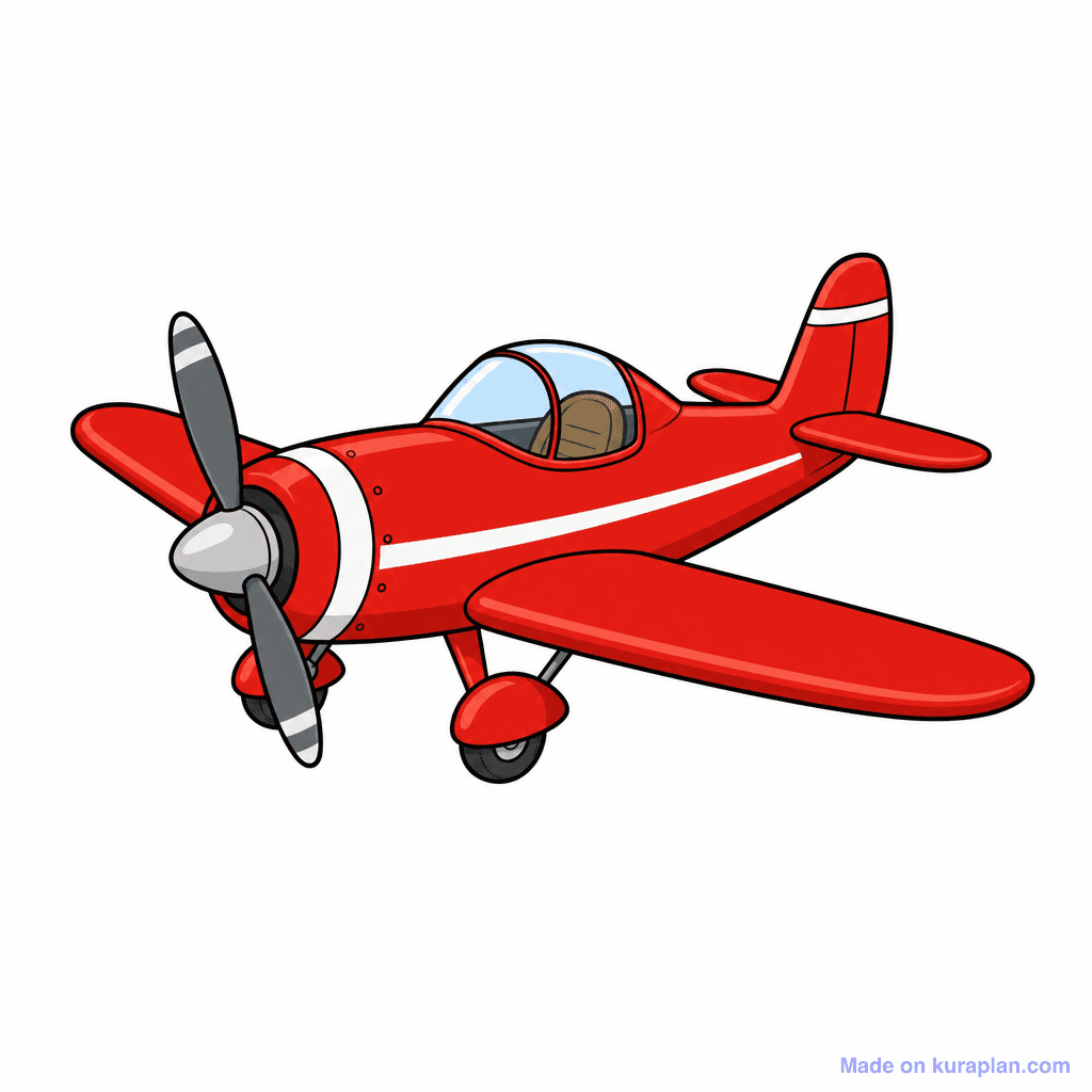Transport Propeller Plane