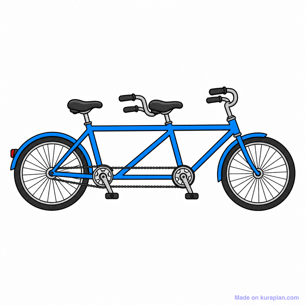 Transport Tandem Bicycle