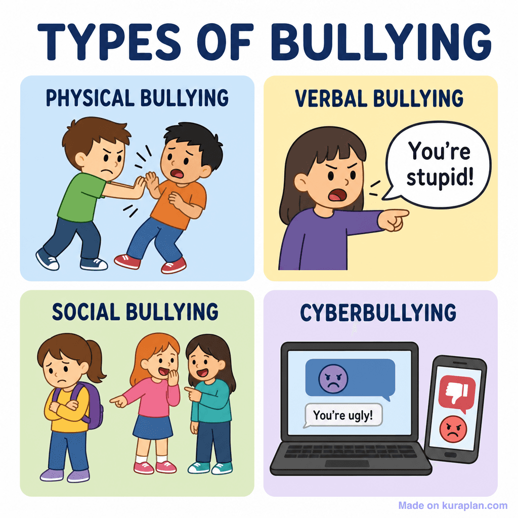 Types of Bullying (simple)