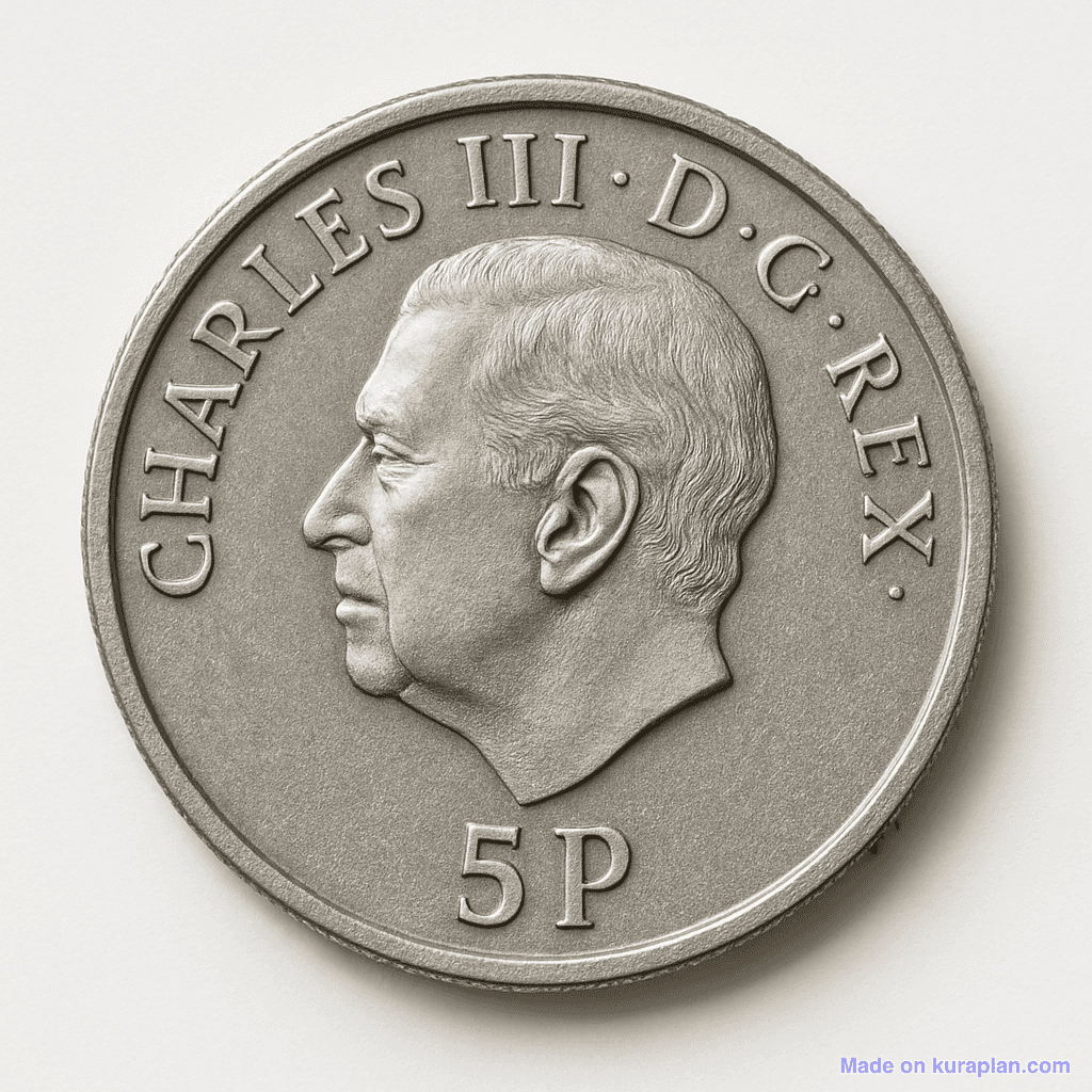 UK 5 pence