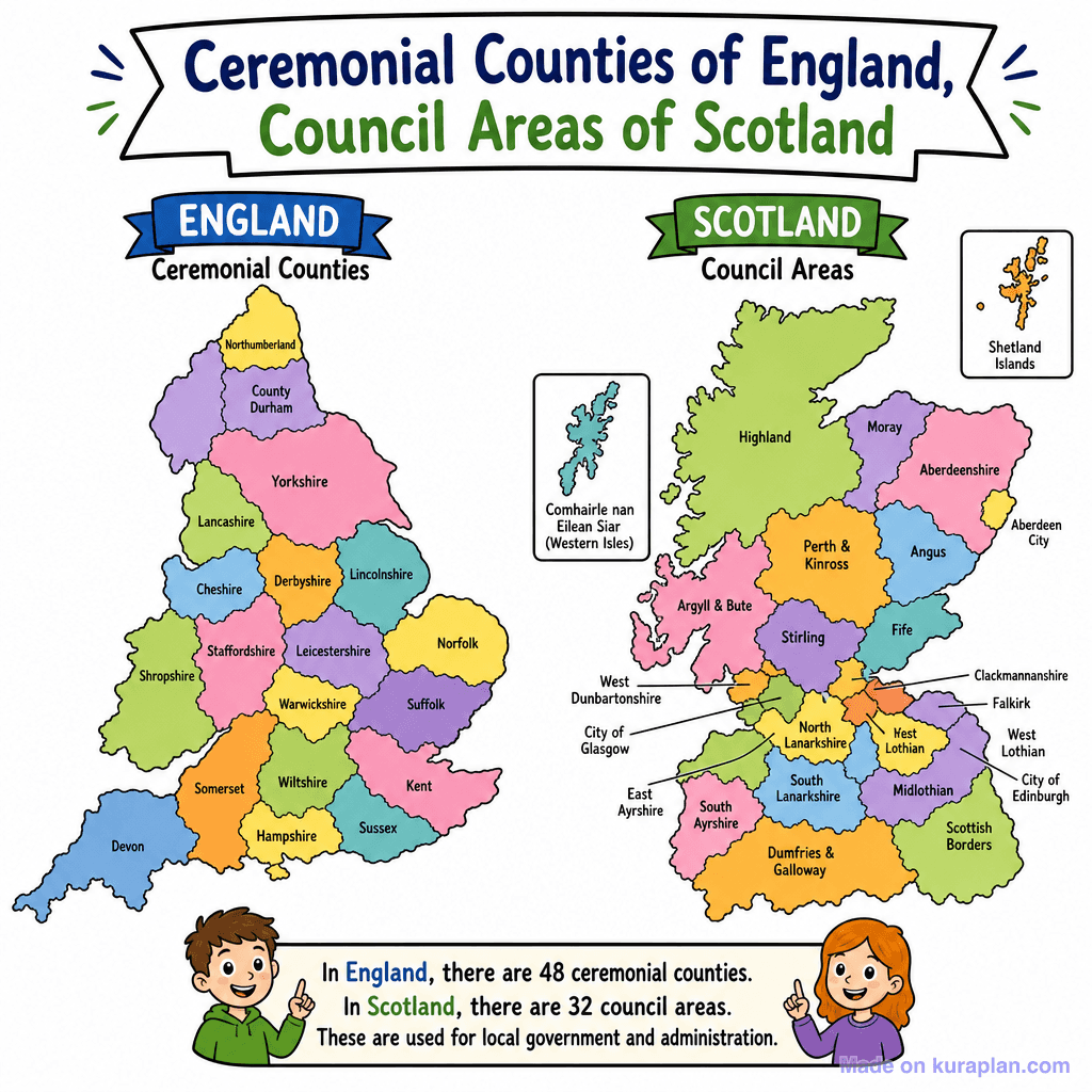 Uk Counties Ceremonial