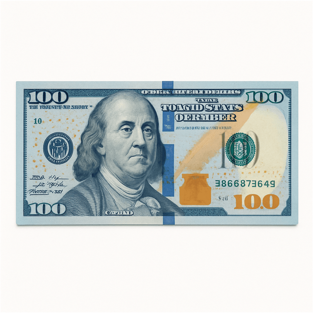 Us Note 100