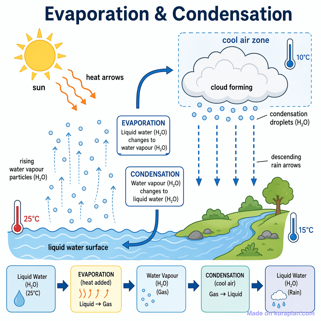 Evaporation & Condensation (detailed)