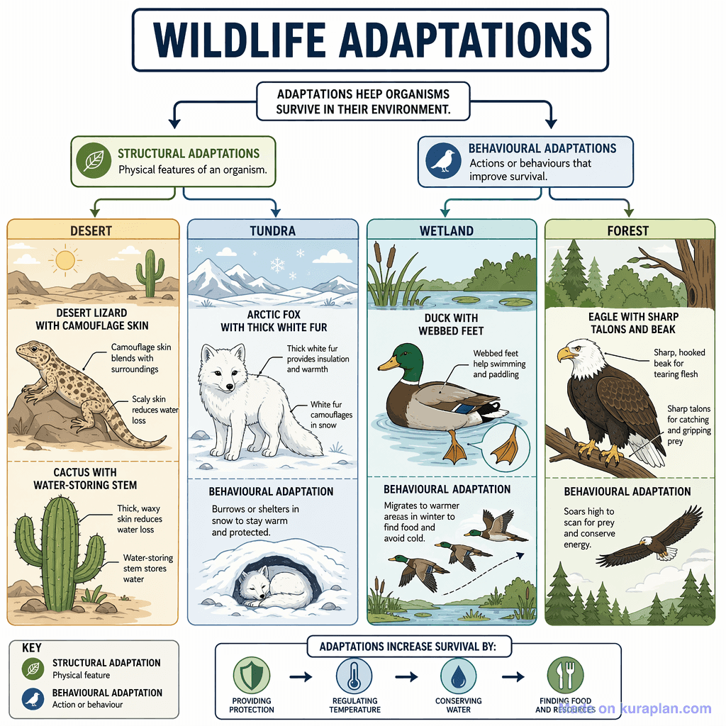 Wildlife Adaptations (detailed)