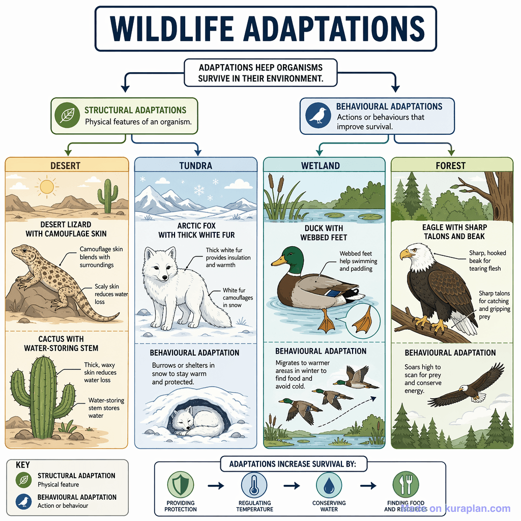 Wildlife Adaptations (detailed)