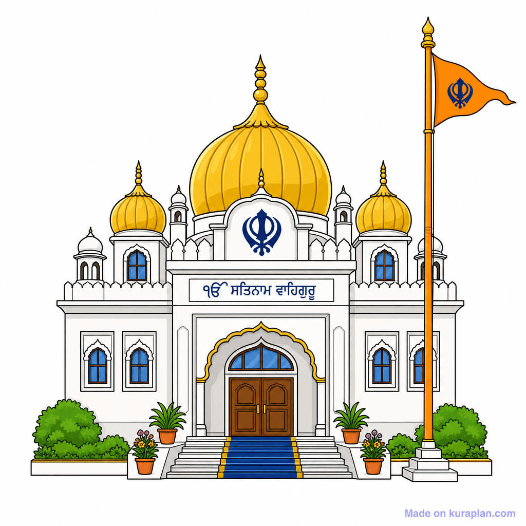 Worship Sikh Gurdwara Exterior