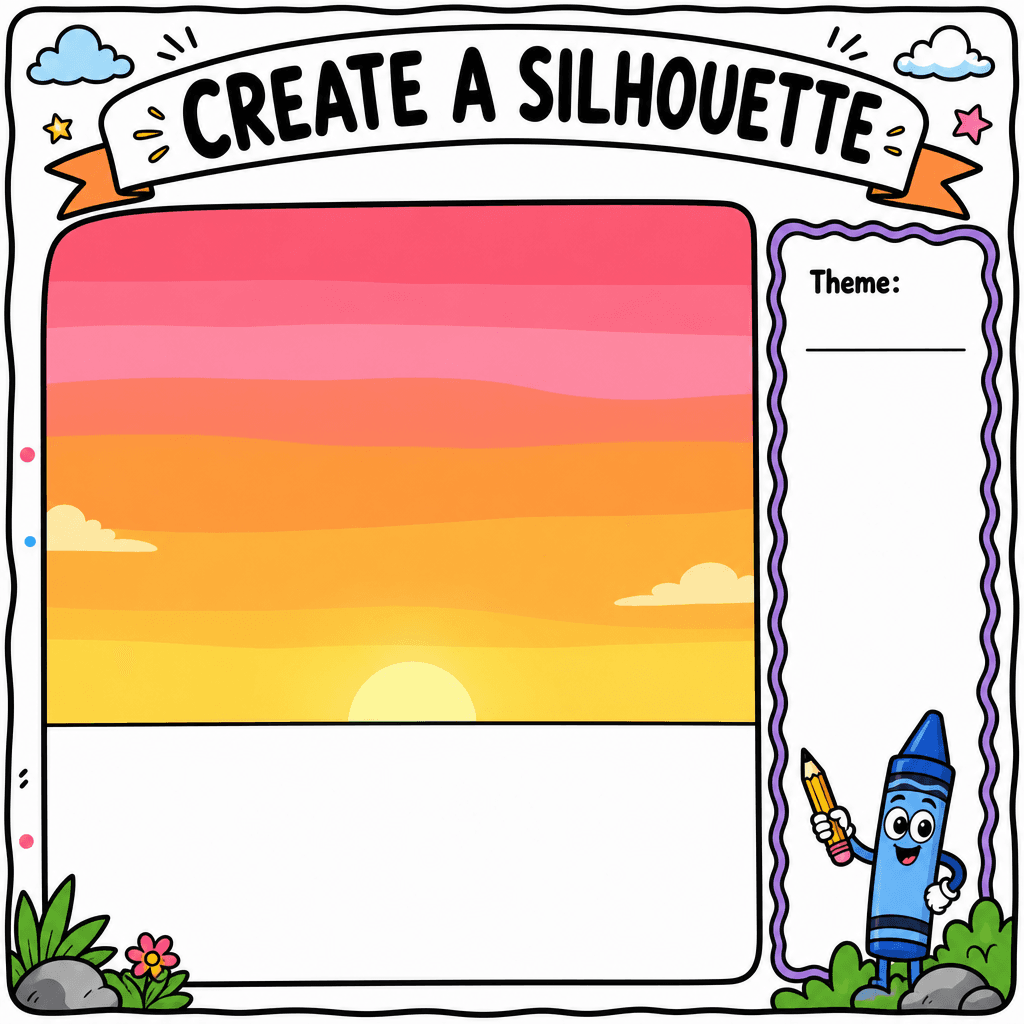 Silhouette Outline Blank
