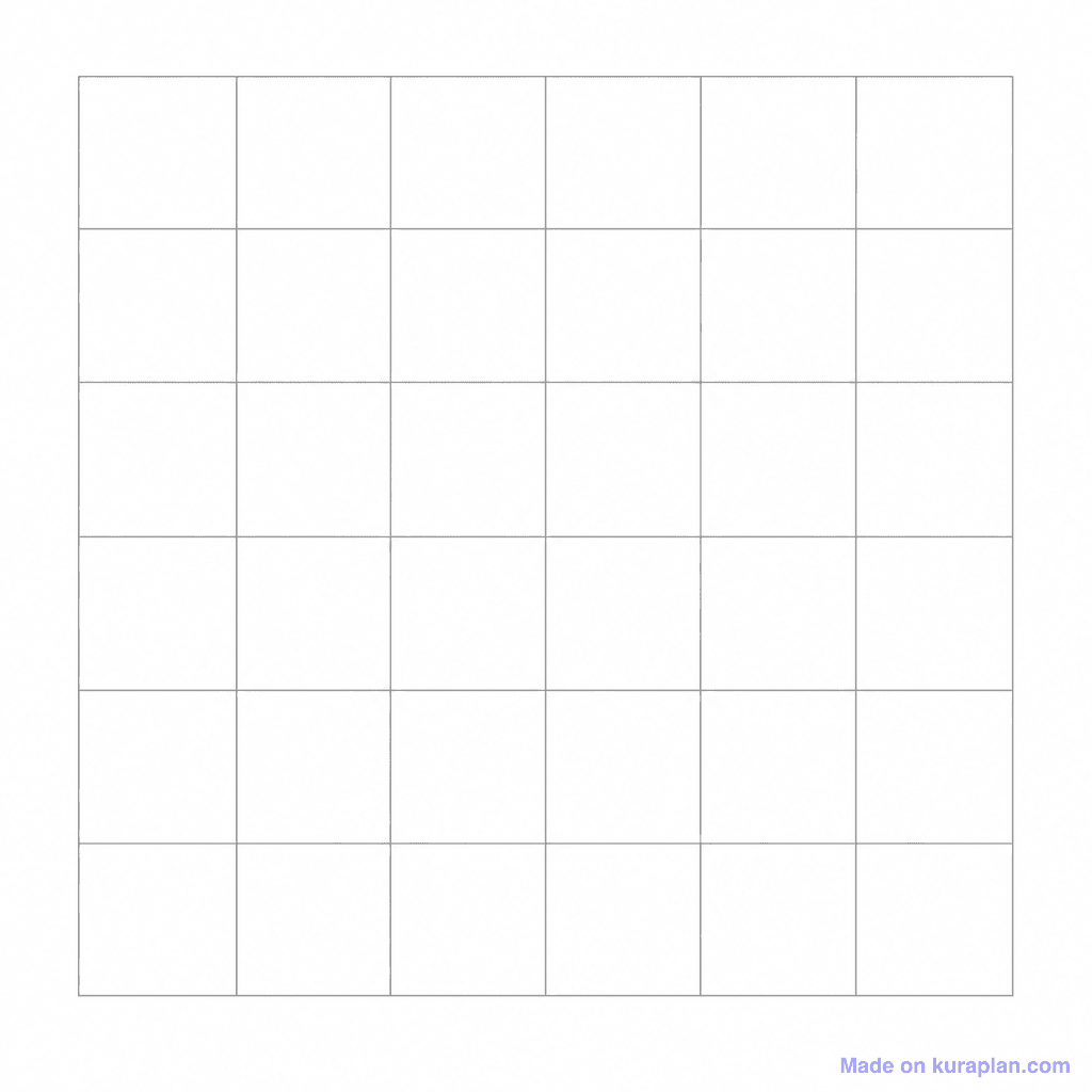 Sketch Frame Grid Blank