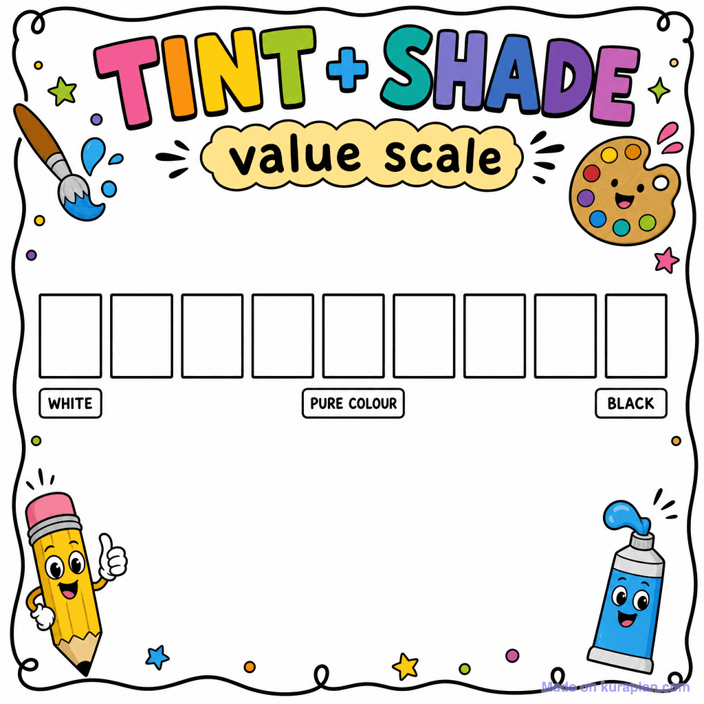Tint & Shade Scale