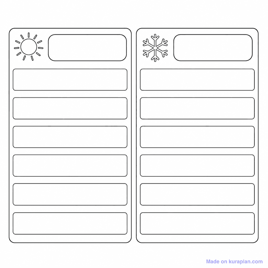 Warm-Cool Color Sort