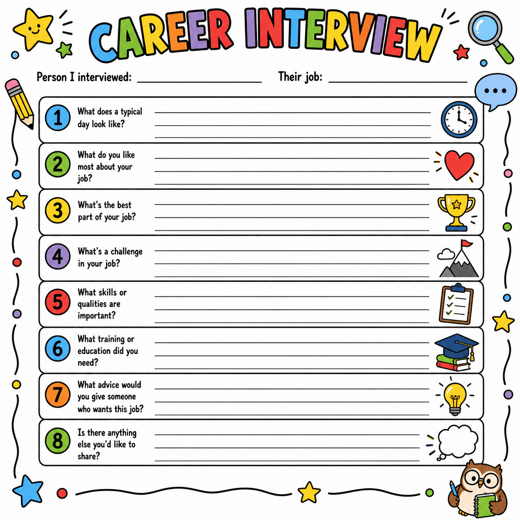 Career-Day Interview Template
