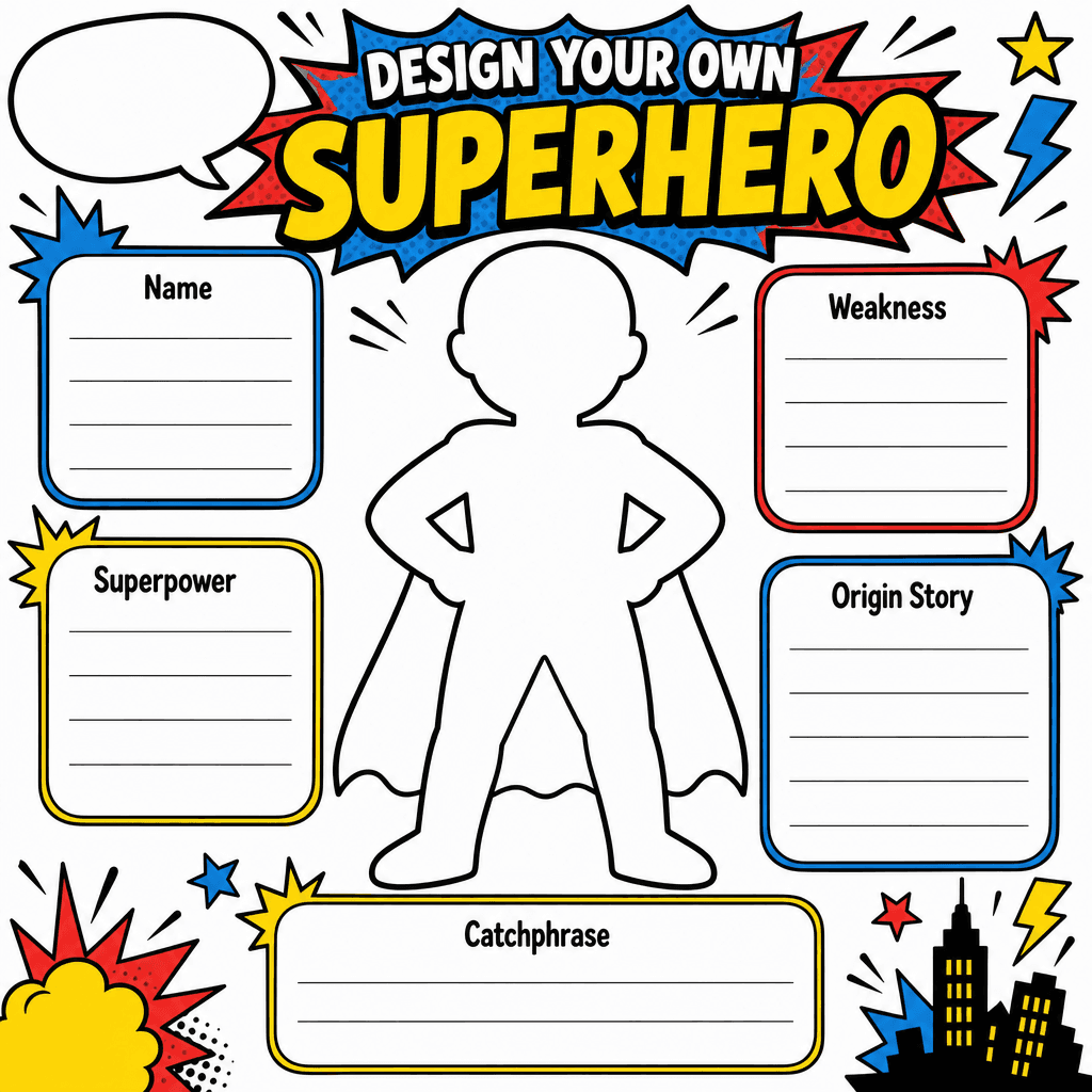 Design Your Own Superhero