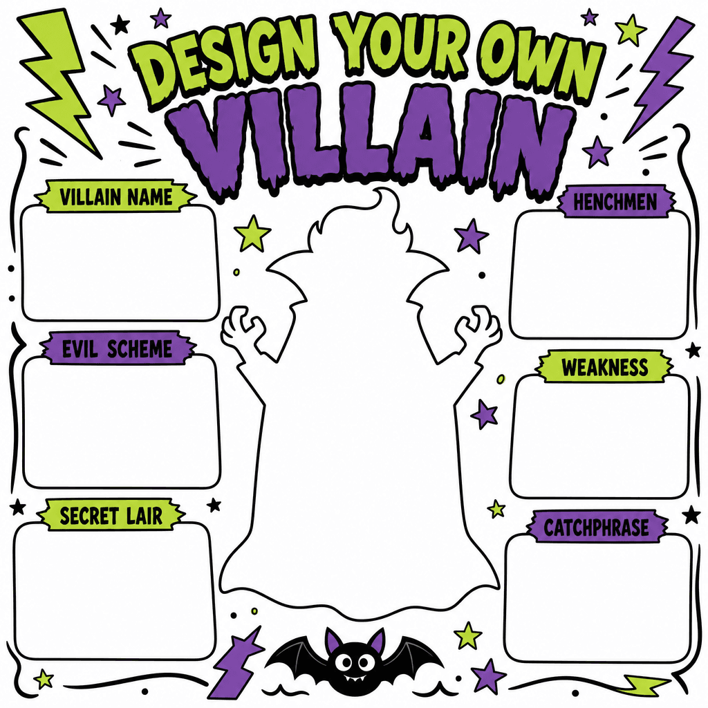 Design Your Own Villain