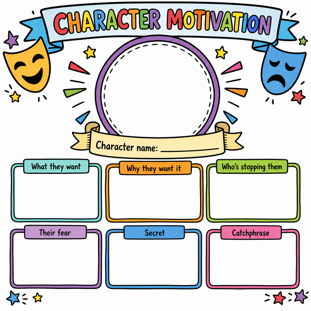 Character Motivation Sheet
