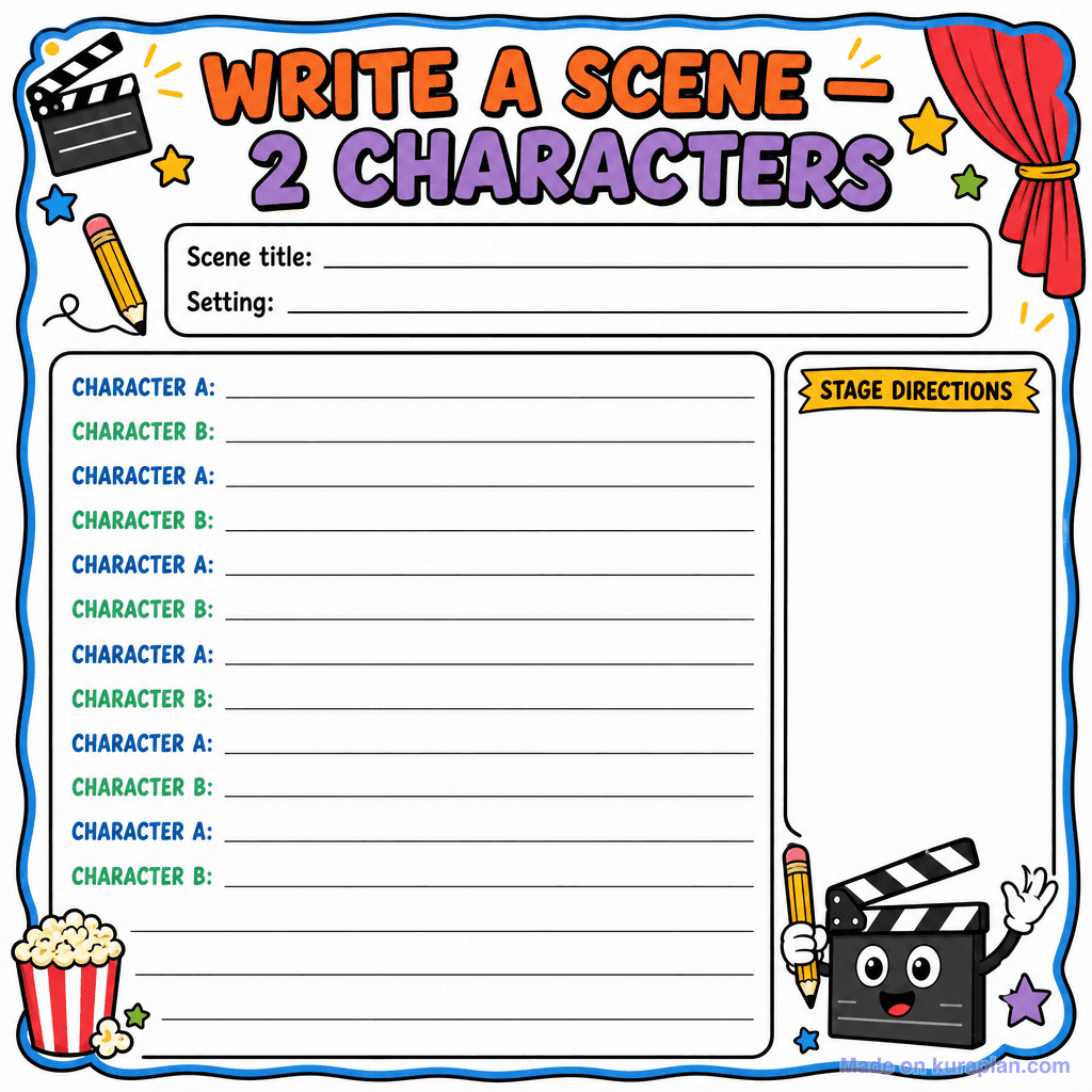 Script Blank (2 Characters)