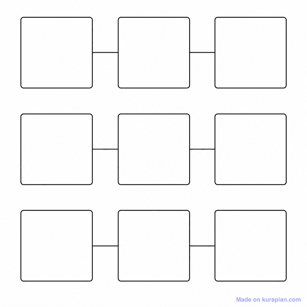 Phonics CVC Three-Box Template