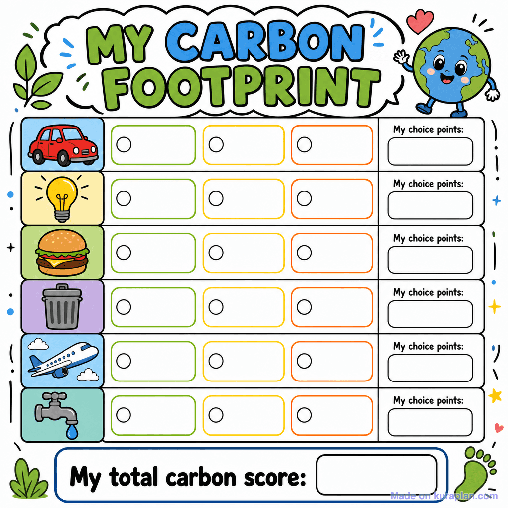 Carbon Footprint Calculator (Simple)