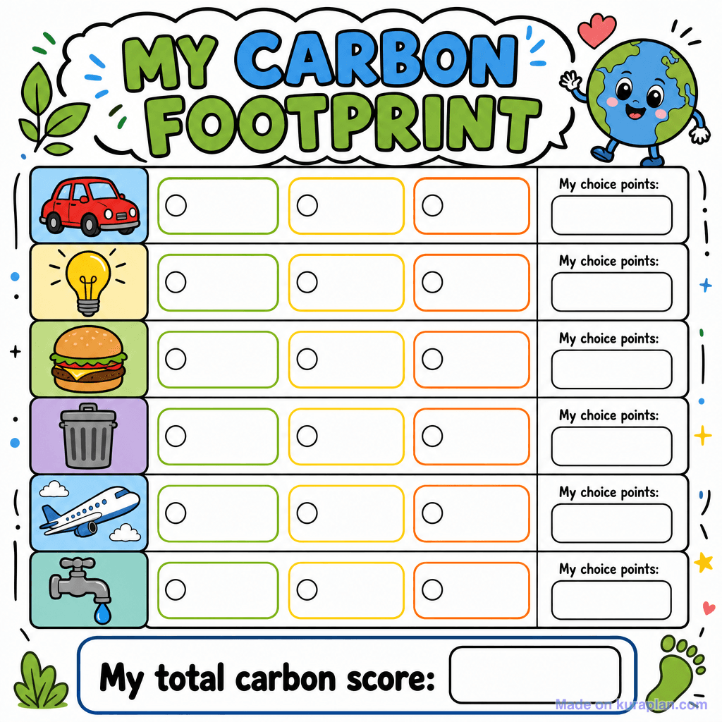 Carbon Footprint Calculator (Simple)