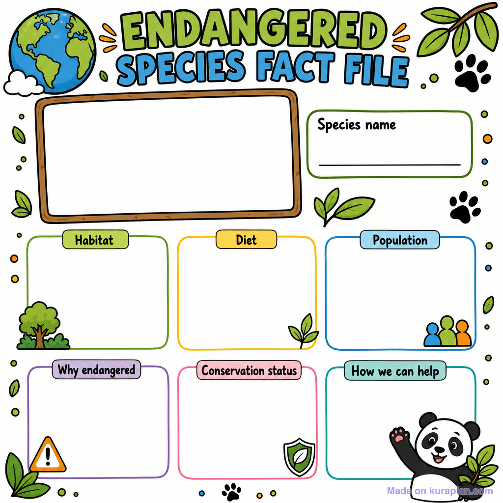 Endangered Species Fact File
