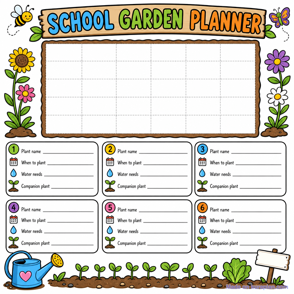 School Garden Planner