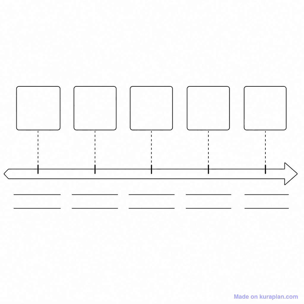 Timeline 5-Event Blank