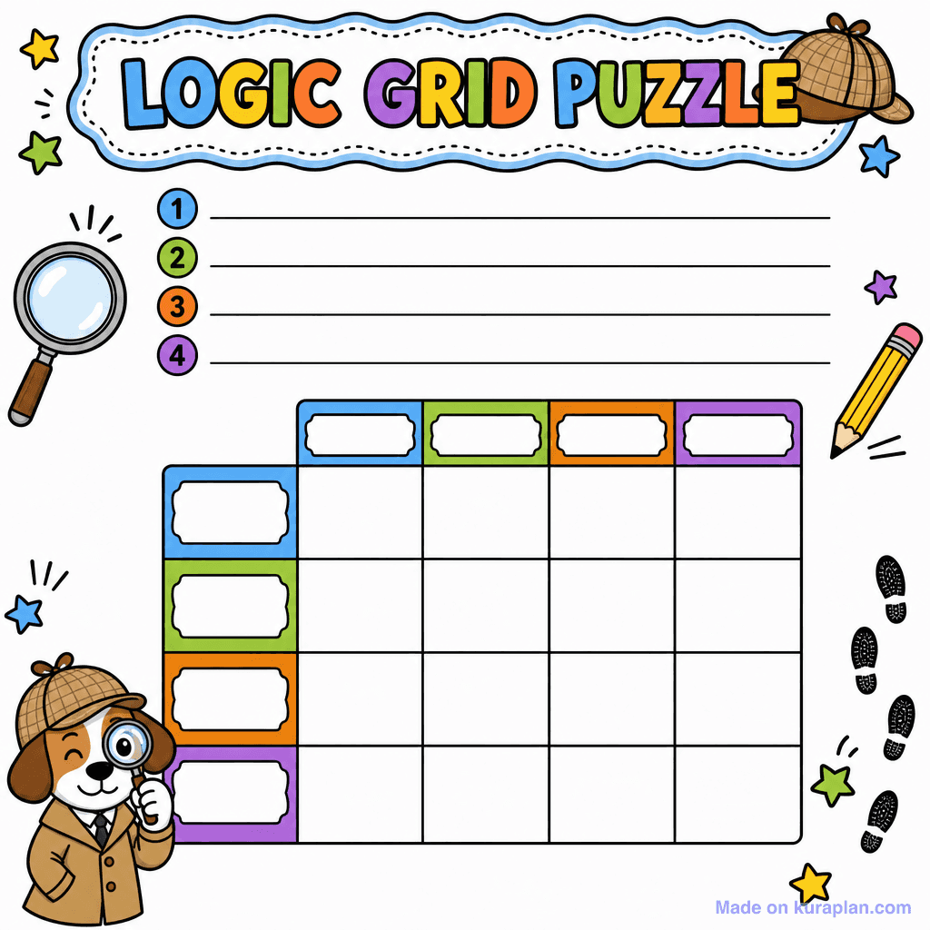 Logic Grid Puzzle