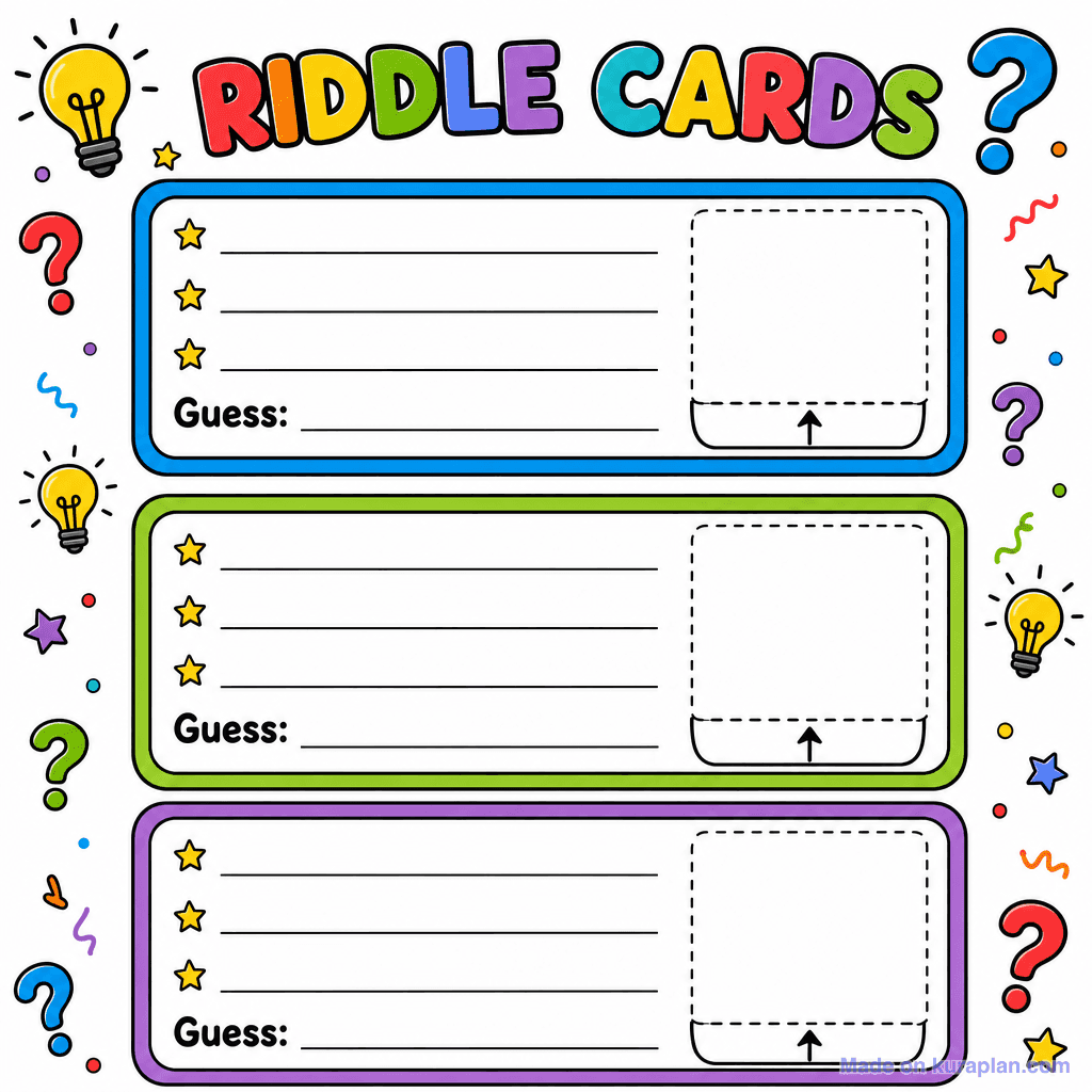 Riddle Card Set