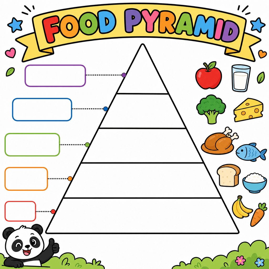 Food Pyramid Blank