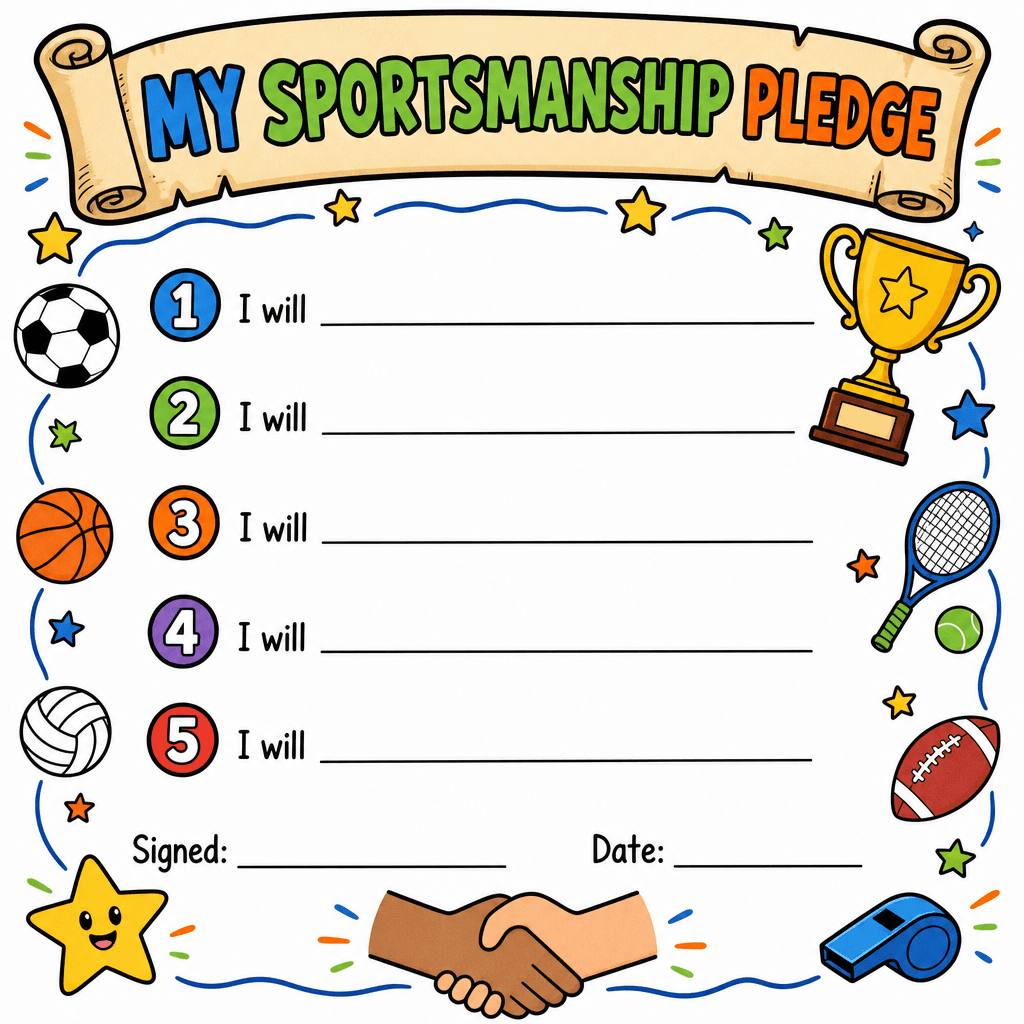 Sportsmanship Pledge