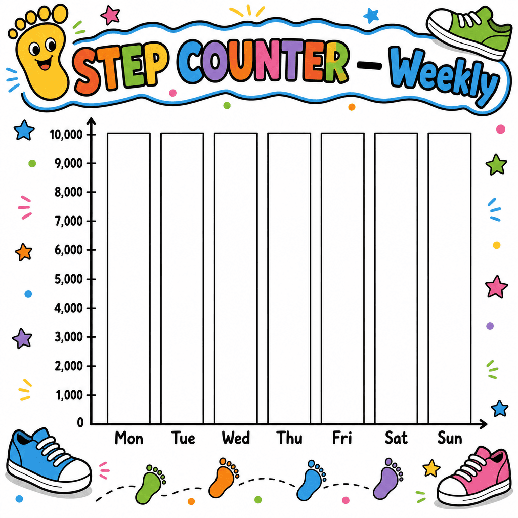 Step Counter Chart