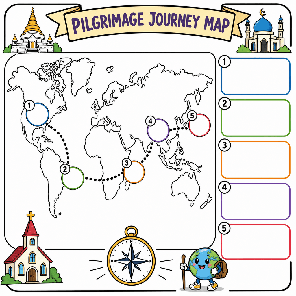 Pilgrimage Journey Map