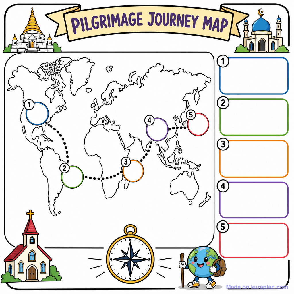 Pilgrimage Journey Map