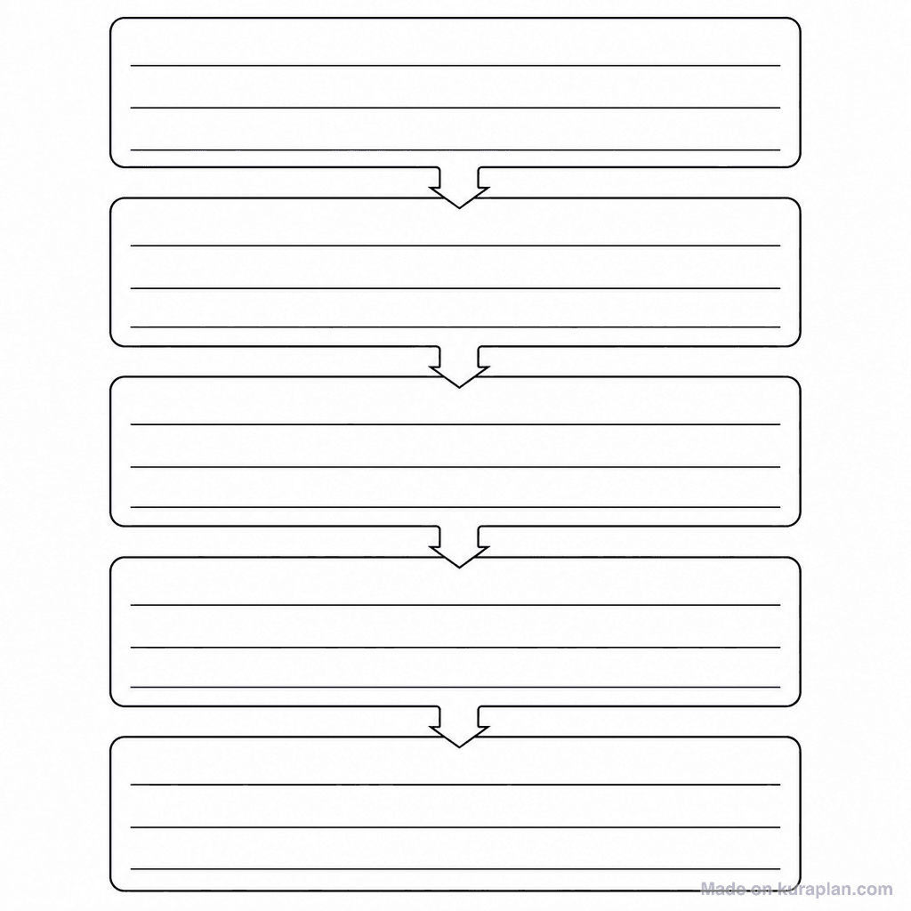 Scientific Method 5 Step Blank