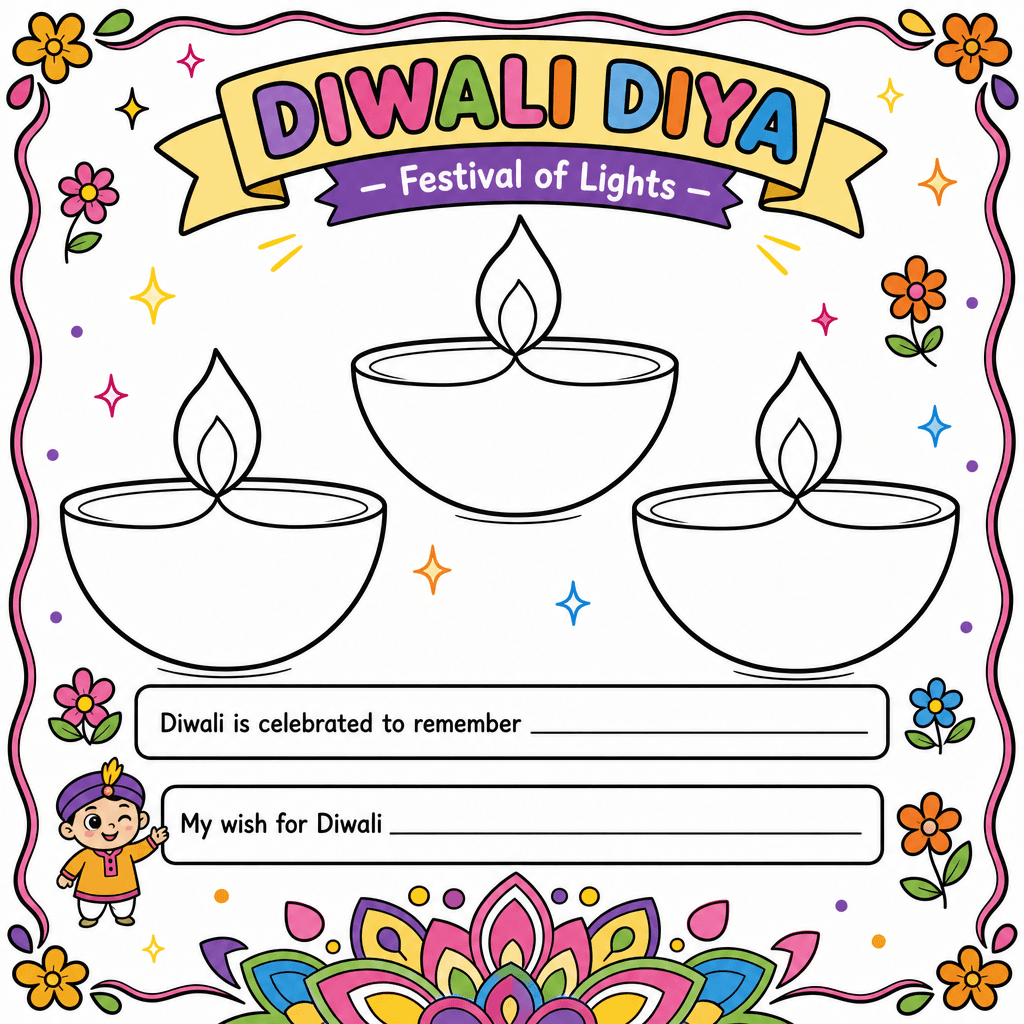 Diwali Diya Design