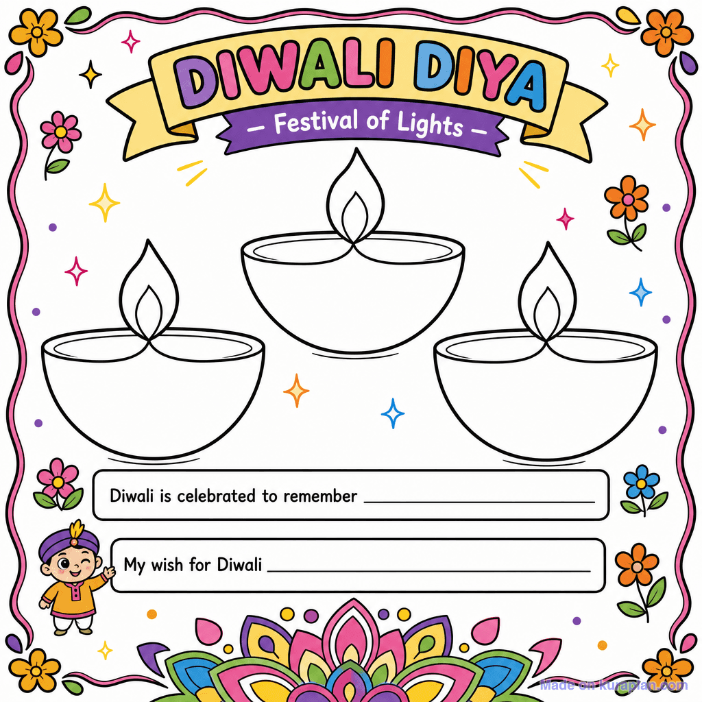 Diwali Diya Design
