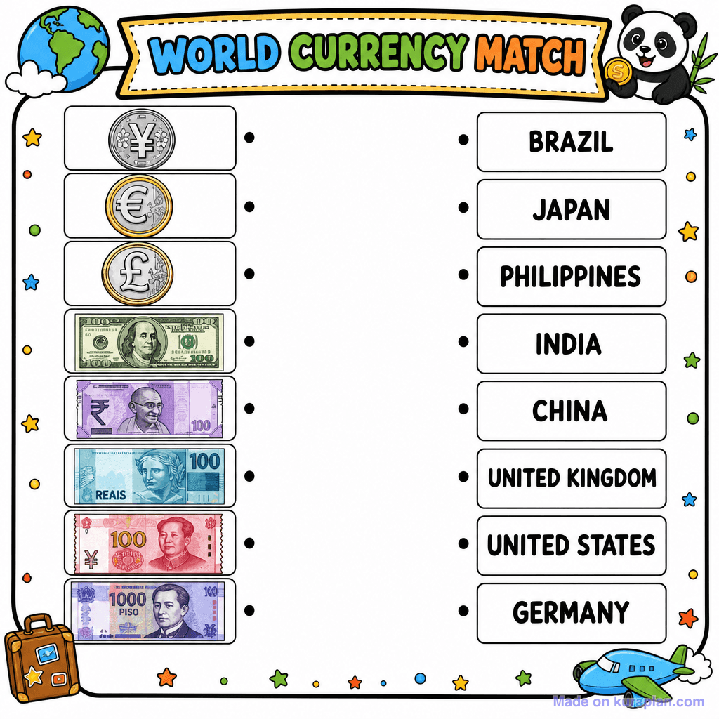 World Currency Match