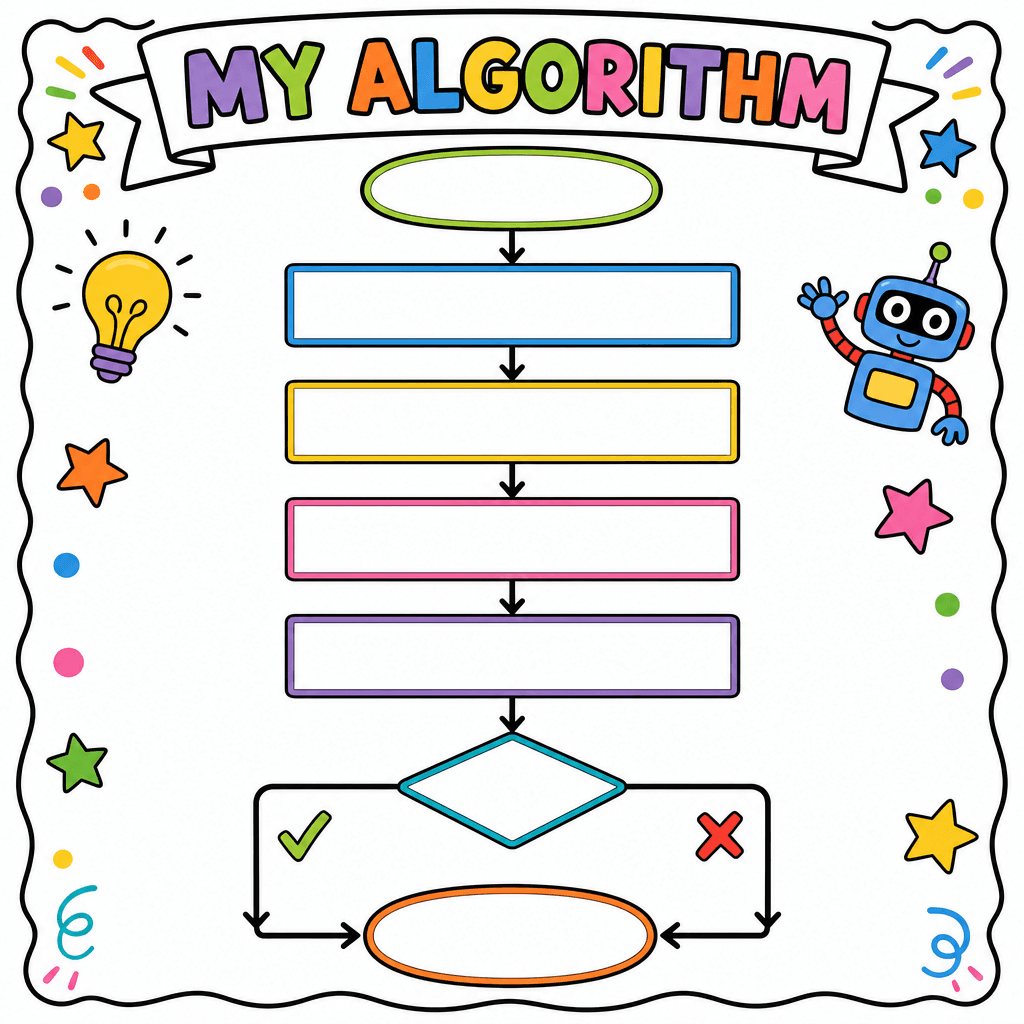 Algorithm Flowchart Blank