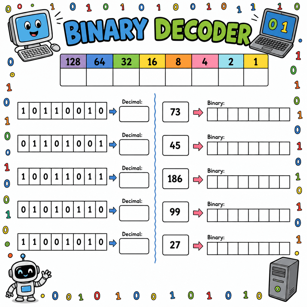 Binary Decoder Blank