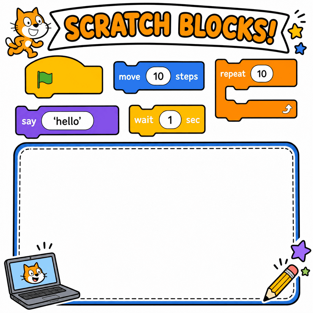 Scratch Block Assembly