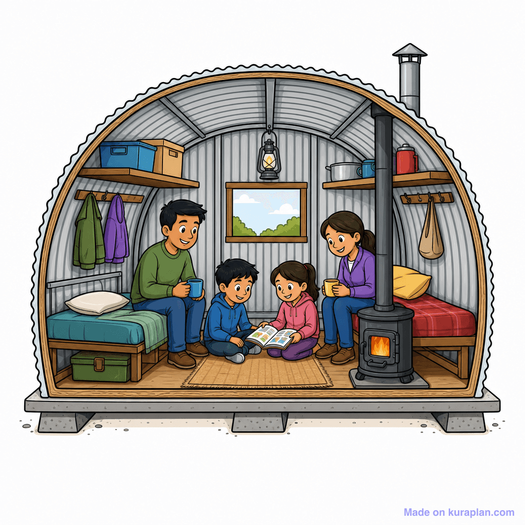 Ww2 Anderson Shelter Cross Section