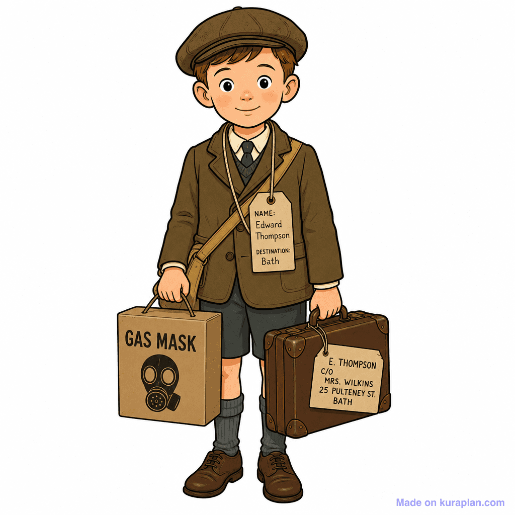 Ww2 Evacuee Child Gasmask