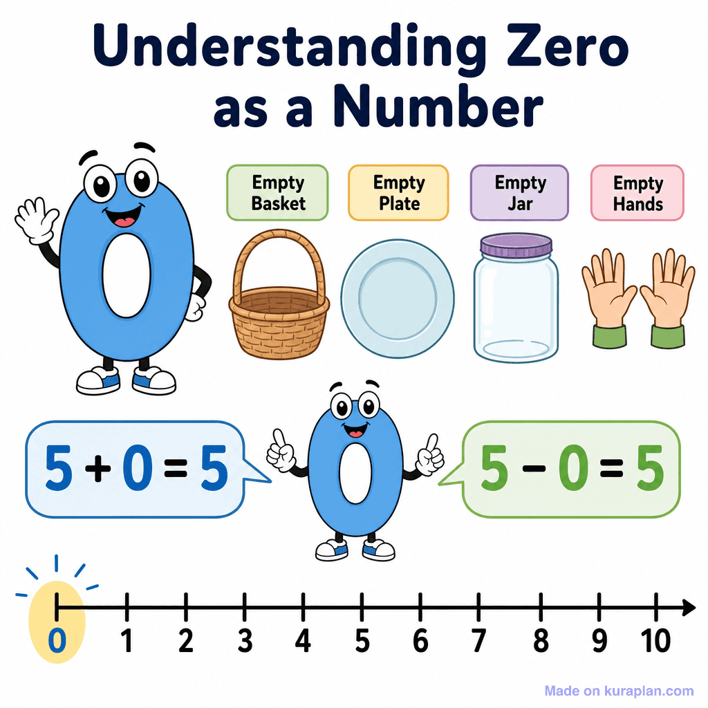 Understanding Zero as a Number (simple)